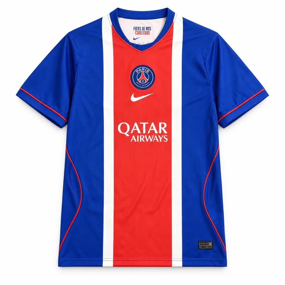 Maillot PSG 2026/27 domicile · Supporter — Vue de face