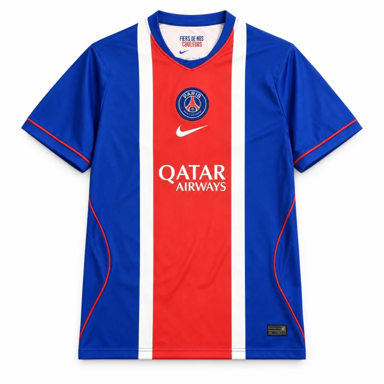 Maillot PSG 2026/27 domicile · Supporter — Vue de face