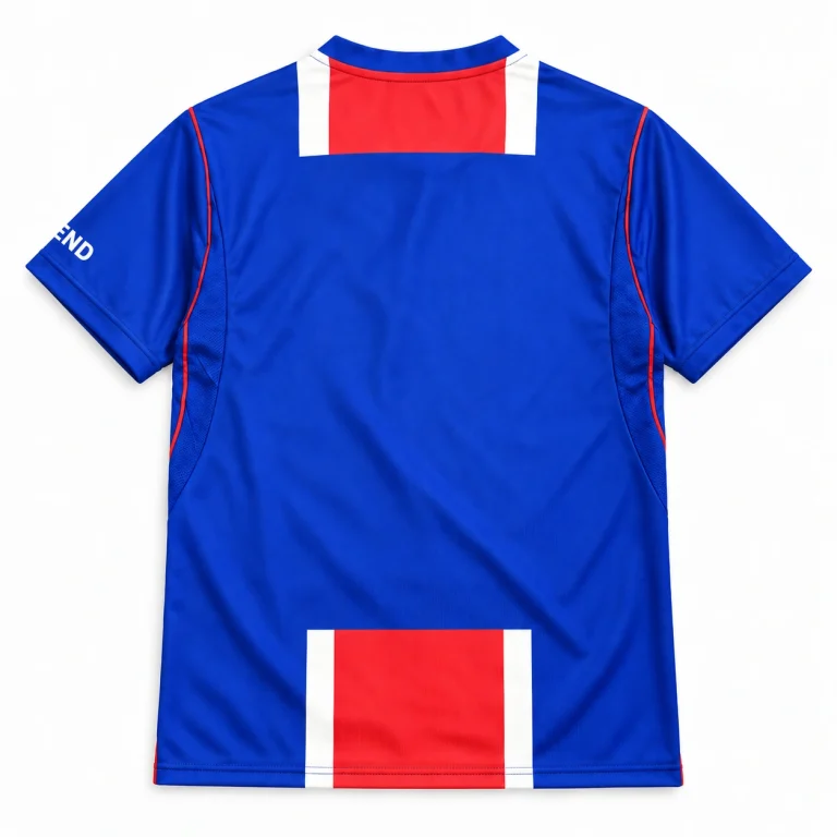 Maillot PSG 2026/27 domicile, vue de dos