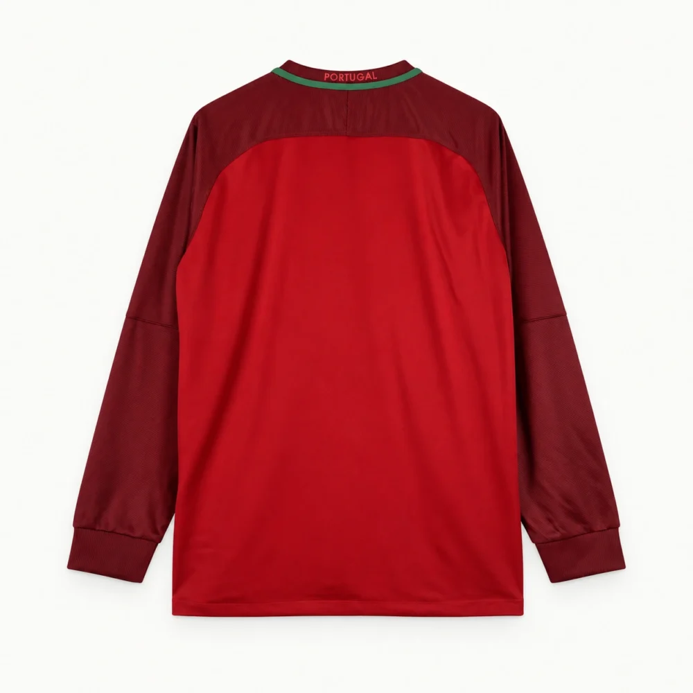 Maillot Portugal 2016 domicile manches longues · Rétro — Vue de dos