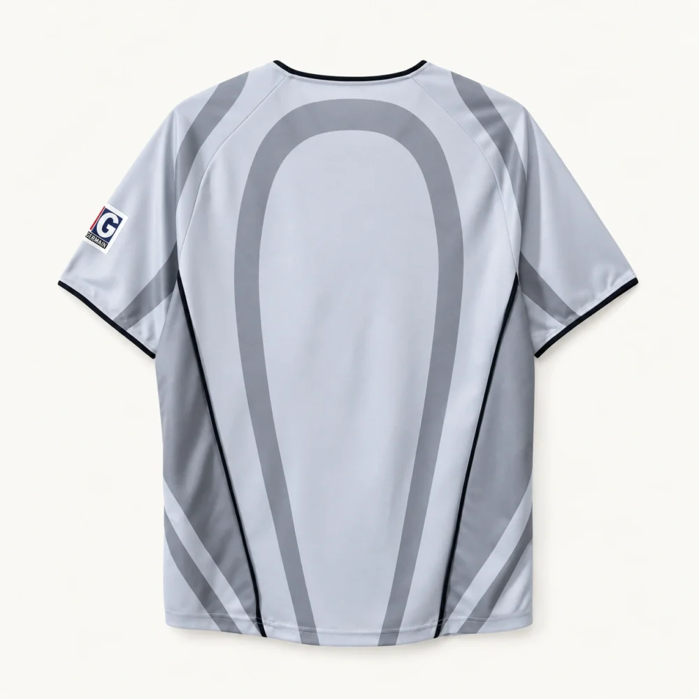 Maillot PSG 2001/02 extérieur · Rétro — Vue de dos