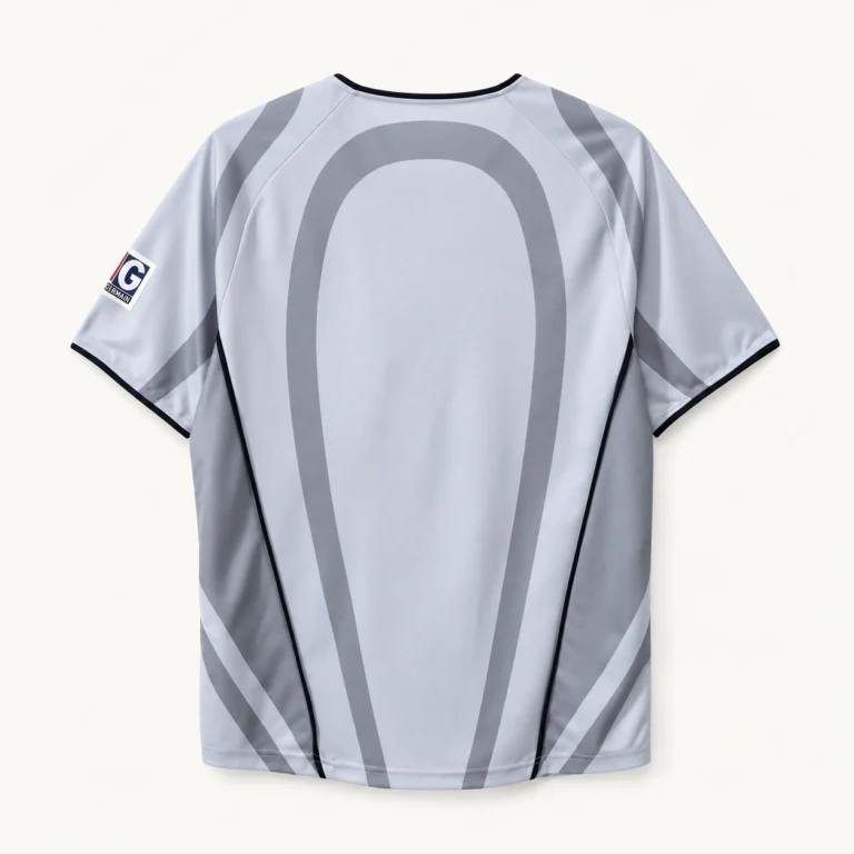 Maillot PSG 2001/02 extérieur, vue de dos