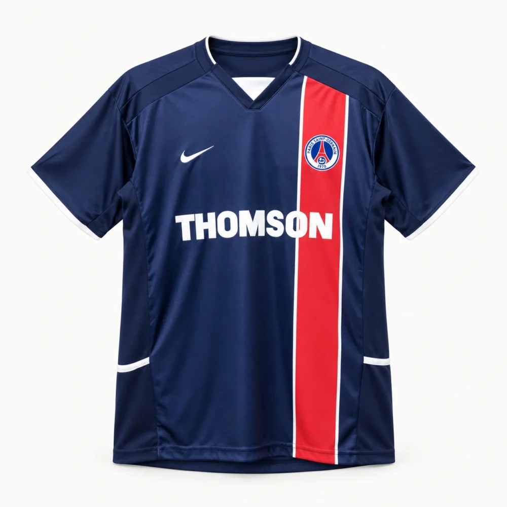 Maillot PSG 2002/03 domicile · Rétro — Vue de face