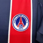 Maillot PSG 2002/03 domicile · Rétro — Détail photographique du modèle