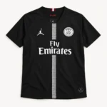 Maillot PSG 2018/19 noir · Rétro — Vue de face