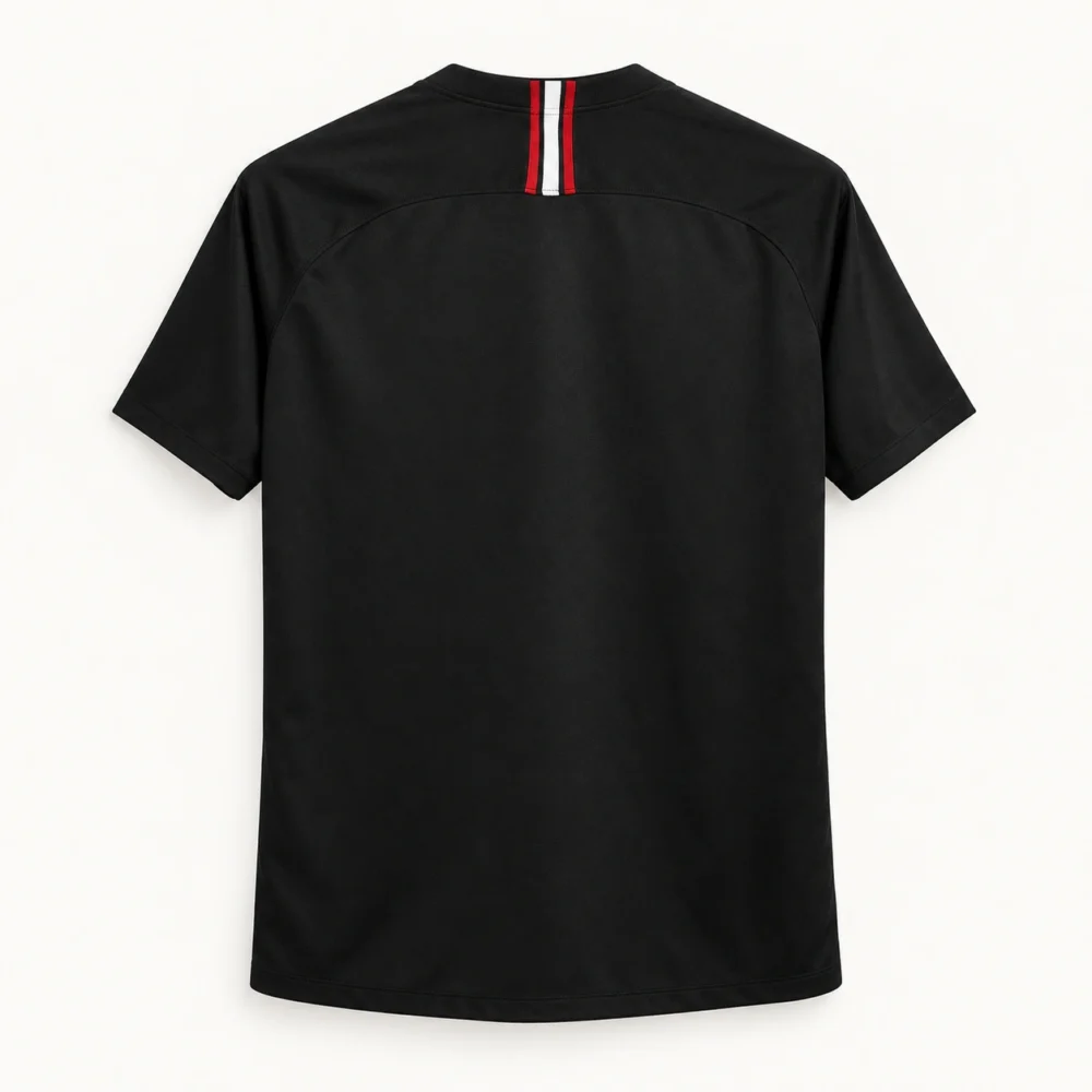 Maillot PSG 2018/19 noir · Rétro — Vue de dos