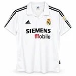 Maillot Real Madrid 2002/03 domicile — Vue de face