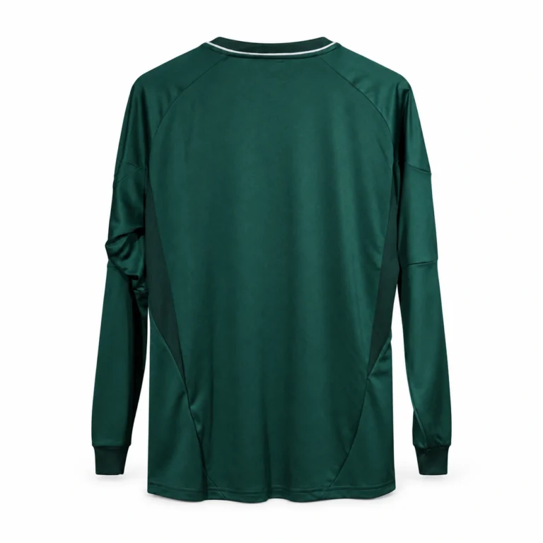 Maillot Real Madrid 2012/13 third vert manches longues, vue de dos