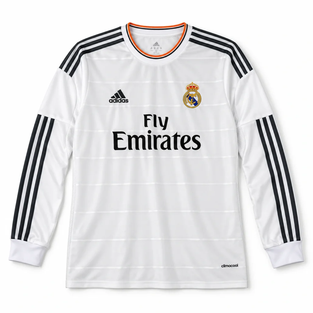 Maillot Real Madrid 2013/14 domicile manches longues