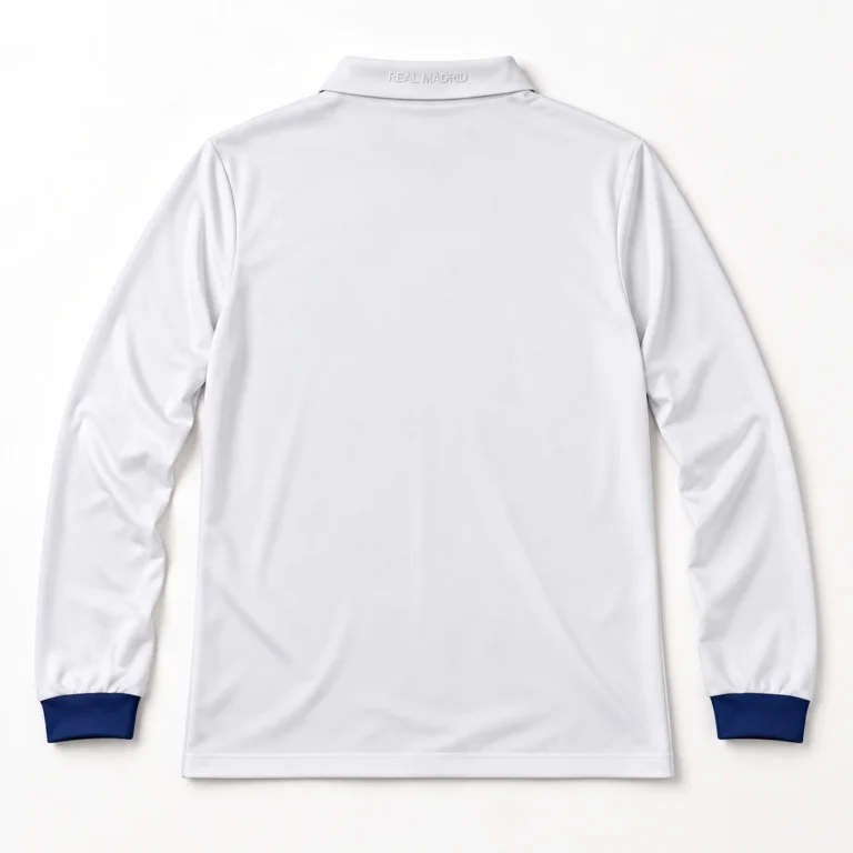 Maillot Real Madrid 2016/17 domicile manches longues, vue de dos