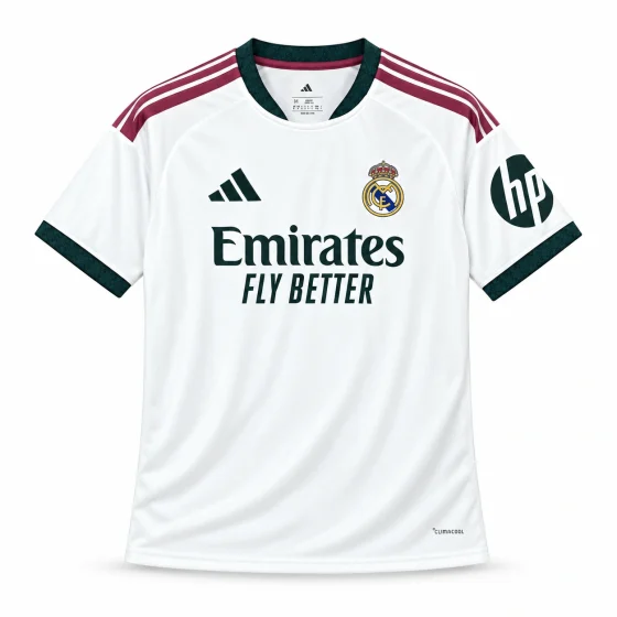 Maillot Real Madrid 2026/27 domicile · Supporter — Vue de face