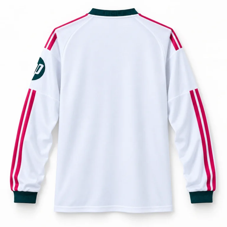 Maillot Real Madrid 2026/27 domicile manches longues, vue de dos