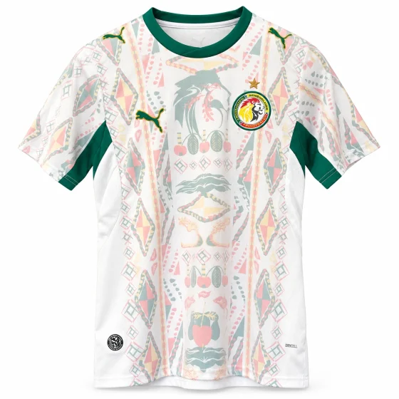 Maillot Sénégal 2026 domicile · Supporter — Vue de face