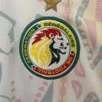 Maillot Sénégal 2026 domicile · Supporter — Détail de l’écusson et du tissu